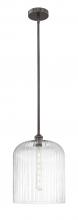Innovations Lighting 616-1S-OB-G559-12CL - Bridal Veil - 1 Light - 5 inch - Oil Rubbed Bronze - Cord hung - Mini Pendant