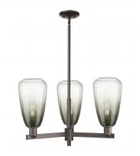 Innovations Lighting 716-3CR-OB-G480-6SL - Brookhaven Almond - 3 Light - 18 inch - Oil Rubbed Bronze - Flush Mount
