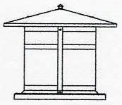 Arroyo Craftsman BC-17WO-N - 17" berkeley column mount