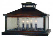 Arroyo Craftsman CAC-19GW-BZ - 19" canterbury column mount