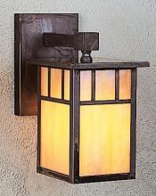 Arroyo Craftsman HB-4LWAWO-RC - 4" huntington wall mount with classic arch overlay