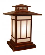 Arroyo Craftsman KC-12AM-P - 12" kennebec column mount