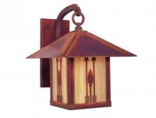 Arroyo Craftsman TRB-12ARF-P - 12" timber ridge wall bracket with arrow filigree