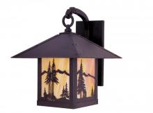 Arroyo Craftsman TRB-12MNTN-VP - 12" timber ridge wall bracket with mountain filigree